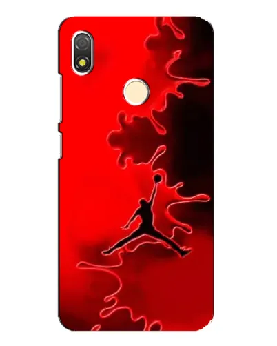 Чехол для TECNO POP 3 с картинкой «Jordan Red Smoke»