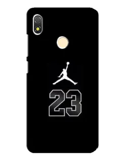 Чехол для TECNO POP 3 с картинкой «Jordan Flight 23»