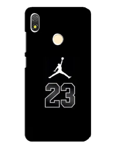 Чехол для TECNO POP 3 с картинкой «Jordan Flight 23»