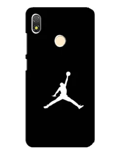 Чехол для TECNO POP 3 с картинкой «Jordan Silhouette»