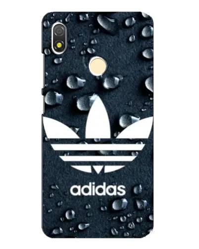 Чехол для TECNO POP 3 с картинкой «Adidas Trefoil Blue»
