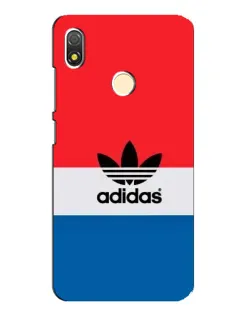 Чехол для TECNO POP 3 с картинкой «Ретро блоки Adidas»