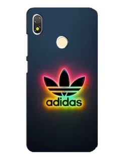 Чехол для TECNO POP 3 с картинкой «Неоновый Adidas»