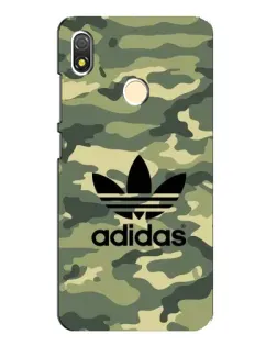 Чехол для TECNO POP 3 с картинкой «Милитари стиль Adidas»
