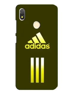 Чехол для TECNO POP 3 с картинкой «Оливковый градиент Adidas»