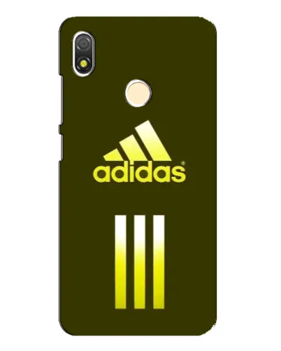 Чехол для TECNO POP 3 с картинкой «Оливковый градиент Adidas»