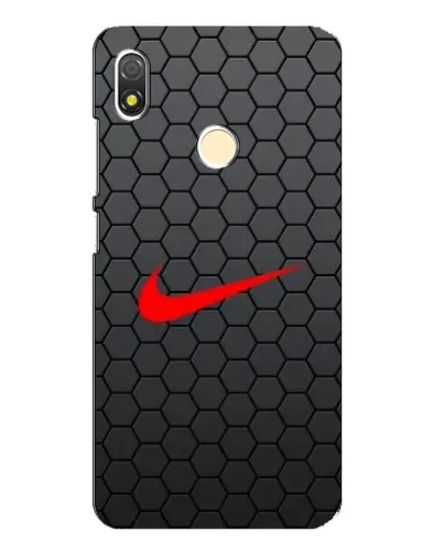 Чехол для TECNO POP 3 с картинкой «Nike — карбоновая сетка» Чехол для TECNO POP 3 с картинкой «Nike — карбоновая сетка»