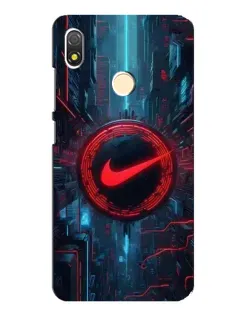 Чехол для TECNO POP 3 с картинкой «Техногенный стиль Nike»