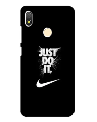 Чехол для TECNO POP 3 с картинкой «Текстовый принт Nike» Чехол для TECNO POP 3 с картинкой «Текстовый принт Nike»
