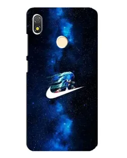 Чехол для TECNO POP 3 с картинкой «Звездный путь Nike»