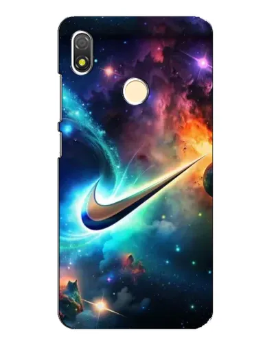 Чехол для TECNO POP 3 с картинкой «Космический Nike Swoosh» Чехол для TECNO POP 3 с картинкой «Космический Nike Swoosh»