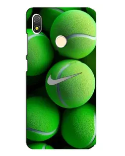 Чехол для TECNO POP 3 с картинкой «Теннисные мячи Найк»