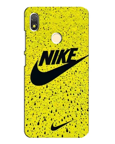 Чехол для TECNO POP 3 с картинкой «Желтый текстурный Nike» Чехол для TECNO POP 3 с картинкой «Желтый текстурный Nike»