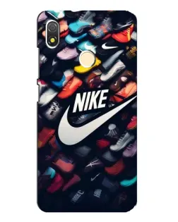 Чехол для TECNO POP 3 с картинкой «Коллекция кроссовок Nike»