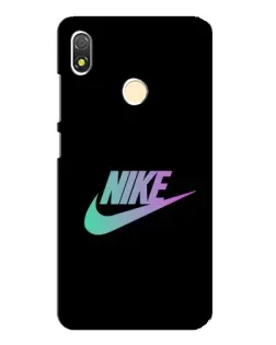 Чехол для TECNO POP 3 с картинкой «Nike — городская ночь»