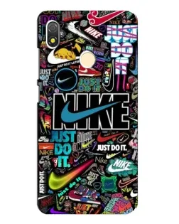 Чохол для TECNO POP 3 з картинкою «Яскравий колаж Nike»