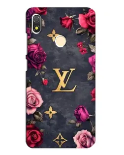 Чехол для TECNO POP 3 с картинкой «Цветочный Louis Vuitton»