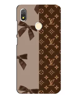Чехол для TECNO POP 3 с картинкой «Louis Vuitton — банты»