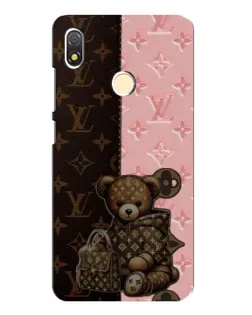 Чехол для TECNO POP 3 с картинкой «Мишка в стиле LV»