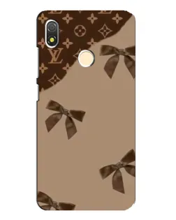 Чехол для TECNO POP 3 с картинкой «LV — кофейный атлас»