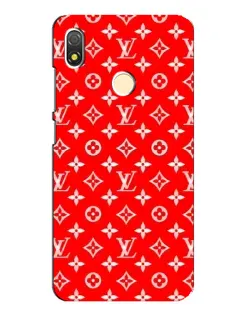 Чехол для TECNO POP 3 с картинкой «Яркий паттерн LV»