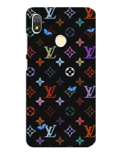 Чехол для TECNO POP 3 с картинкой «Цветная монограмма LV» Чехол для TECNO POP 3 с картинкой «Цветная монограмма LV»