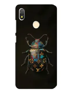 Чехол для TECNO POP 3 с картинкой «LV — мраморный принт»