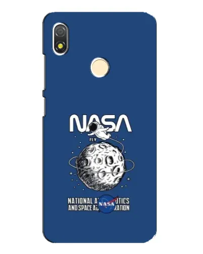 Чехол для TECNO POP 3 с картинкой «NASA — лунная миссия» Чехол для TECNO POP 3 с картинкой «NASA — лунная миссия»