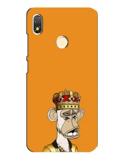 Чехол для TECNO POP 3 с картинкой «Золотая обезьяна Bored Ape» Чехол для TECNO POP 3 с картинкой «Золотая обезьяна Bored Ape»