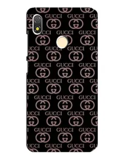 Чехол для TECNO POP 3 с картинкой «Классическая монограмма Gucci»