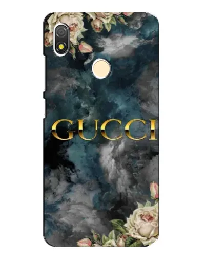 Чехол для TECNO POP 3 с картинкой «Абстрактные цветы Gucci» Чехол для TECNO POP 3 с картинкой «Абстрактные цветы Gucci»