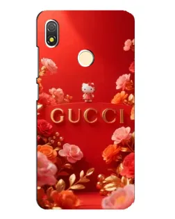 Чехол для TECNO POP 3 с картинкой «Gucci — золотой сад»