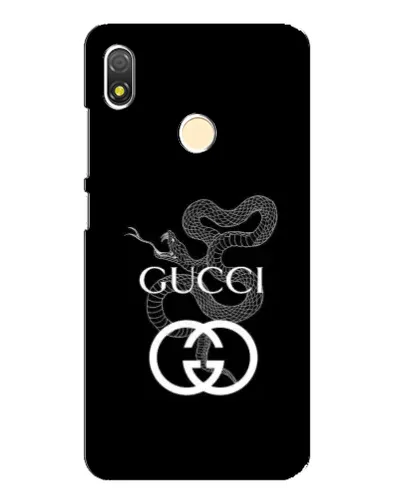 Чехол для TECNO POP 3 с картинкой «Gucci — серебряная змея» Чехол для TECNO POP 3 с картинкой «Gucci — серебряная змея»