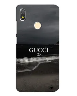 Чехол для TECNO POP 3 с картинкой «Gucci — морской прибой»