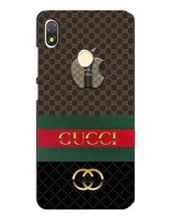 Чехол для TECNO POP 3 с картинкой «Gucci — брендированный десерт»