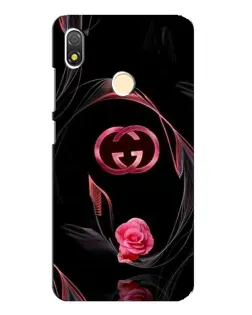 Чехол для TECNO POP 3 с картинкой «Gucci — неоновая роза»