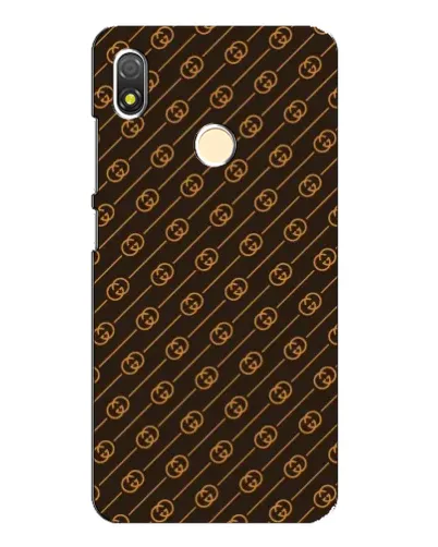 Чехол для TECNO POP 3 с картинкой «Gucci — золотые диагонали» Чехол для TECNO POP 3 с картинкой «Gucci — золотые диагонали»