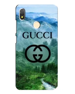 Чехол для TECNO POP 3 с картинкой «Gucci — горный пейзаж»