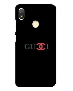 Чехол для TECNO POP 3 с картинкой «Gucci — красный градиент»