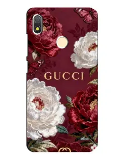 Чохол для TECNO POP 3 з картинкою «Gucci — бордові троянди» Чохол для TECNO POP 3 з картинкою «Gucci — бордові троянди»
