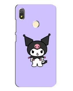 Чехол для TECNO POP 3 с картинкой «Kuromi — нежный фиолетовый»