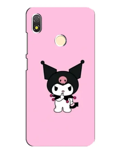Чехол для TECNO POP 3 с картинкой «Kuromi — розовая нежность»