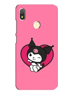 Чехол для TECNO POP 3 с картинкой «Kuromi — любовь в сердце»