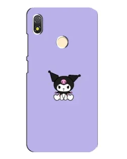 Чехол для TECNO POP 3 с картинкой «Kuromi — фиолетовый минимализм»