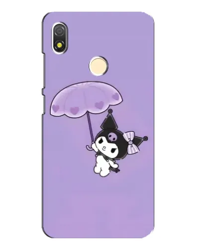 Чехол для TECNO POP 3 с картинкой «Kuromi с зонтиком»