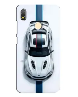 Чехол для TECNO POP 3 с картинкой «Вид сверху — BMW M»