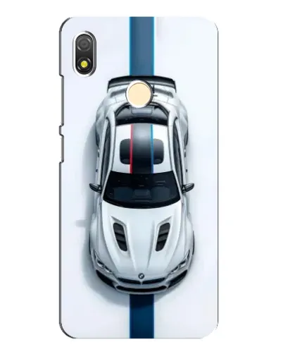 Чехол для TECNO POP 3 с картинкой «Вид сверху — BMW M»