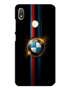 Чехол для TECNO POP 3 с картинкой «BMW M-Power неон»