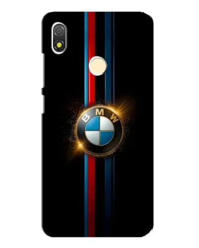 Чехол для TECNO POP 3 с картинкой «BMW M-Power неон»