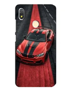 Чехол для TECNO POP 3 с картинкой «BMW на красной дорожке»
